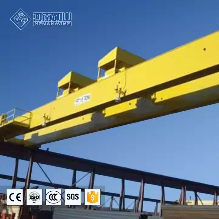 EOT Double Trolley Crane for steel mill or construction site