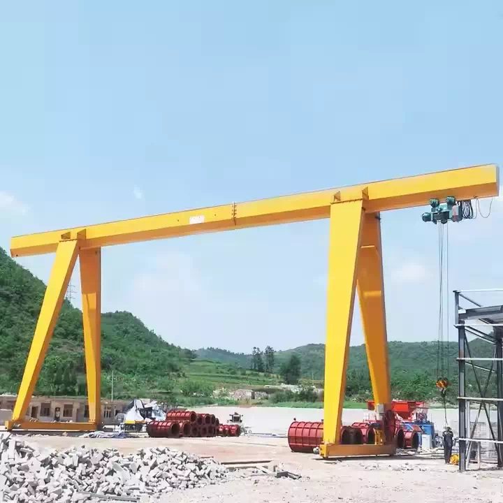 Overhead Single Beam Gantry Crane with Hoist