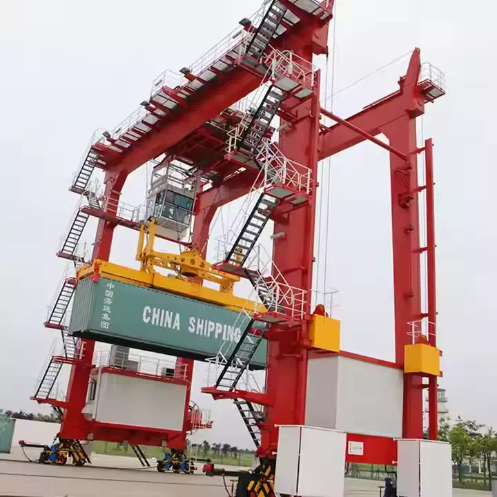 Rubber Wheeled Container Handling Crane
