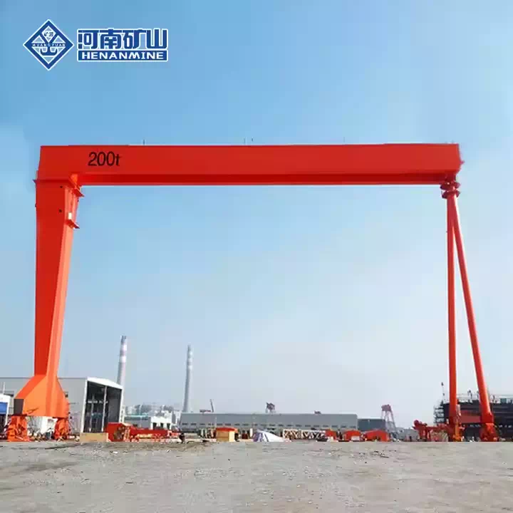 Heavy-Duty Gantry Crane for Shipbuilding