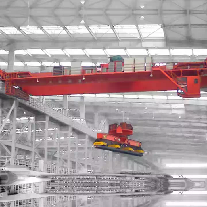 Adjustable Magnet Double Girder Crane