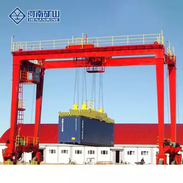 Eco-Friendly Electric RTG Crane
