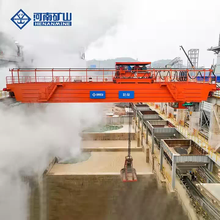 Clamshell Double Girder Bridge Crane