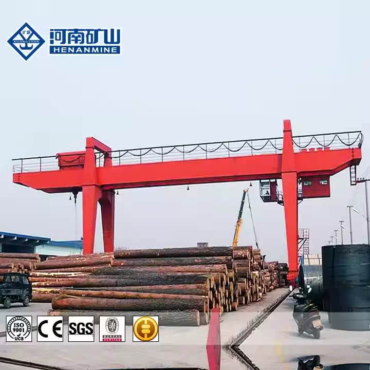 Mobile Double Girder Gantry Crane with Hook