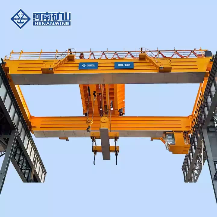 High Temperature Steel Ladle Handling Overhead Crane