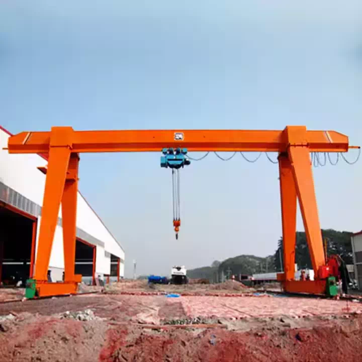 European Type Single Girder Gantry Crane