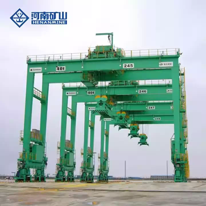 Automated RTG Crane for Container Storage