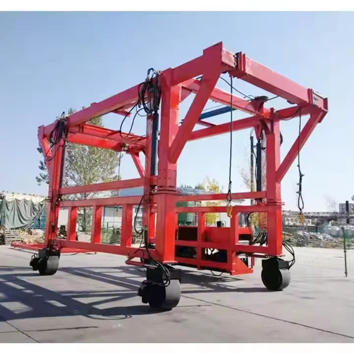 Modular Straddle Carrier for Beams