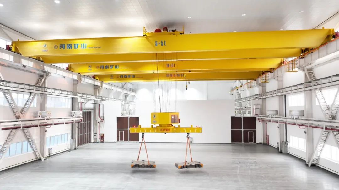 Lower-Slewing Bridge Suspension Beam Crane