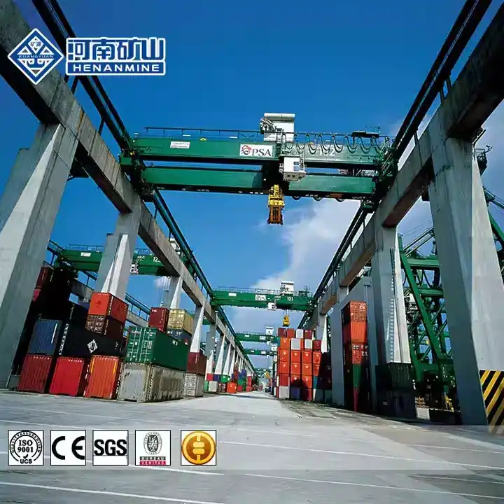 High-Efficiency Rail Gantry Stacking Crane