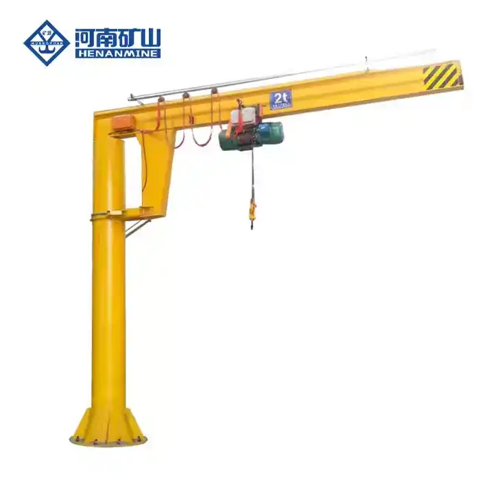 Pillar-Mounted Swing Jib Crane 