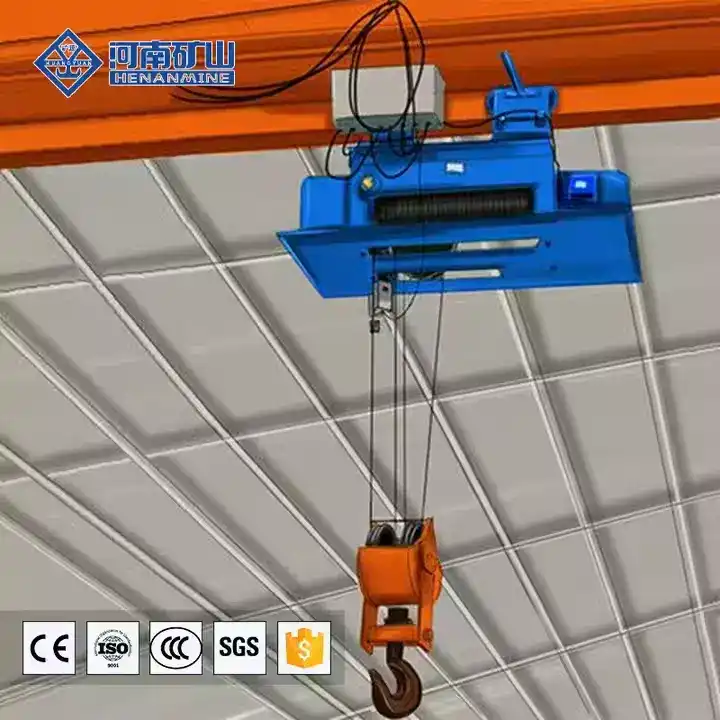 Industrial Single Girder Casting Workshop Crane