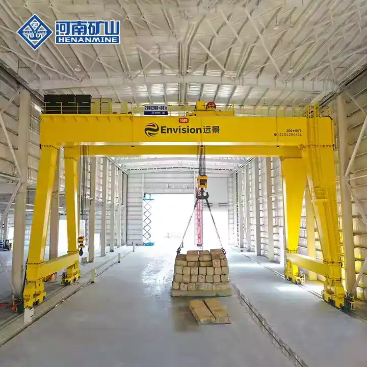 Adjustable Span A-Girder Gantry Crane