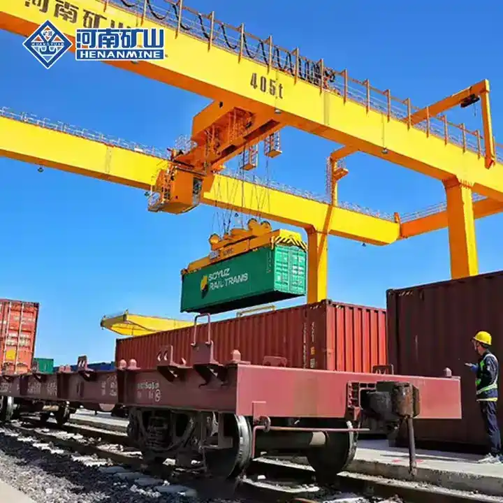 Automated RMG Crane for Container Storage