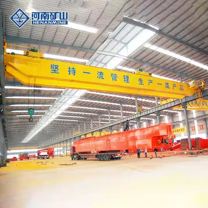 High Capacity Hoist Double Girder Bridge Crane